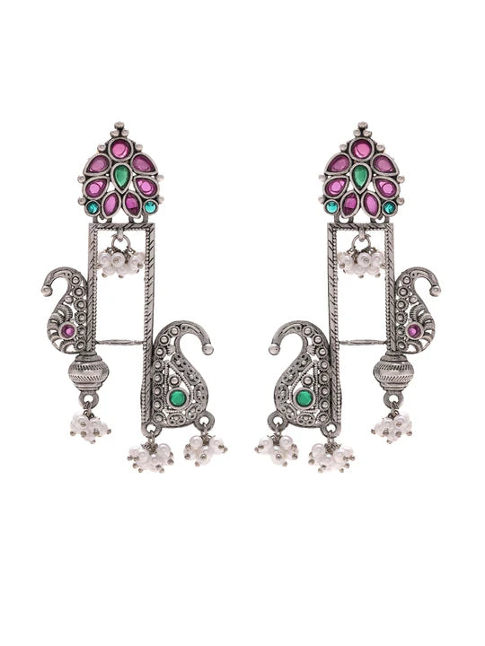 Opulent Ruby Earrings