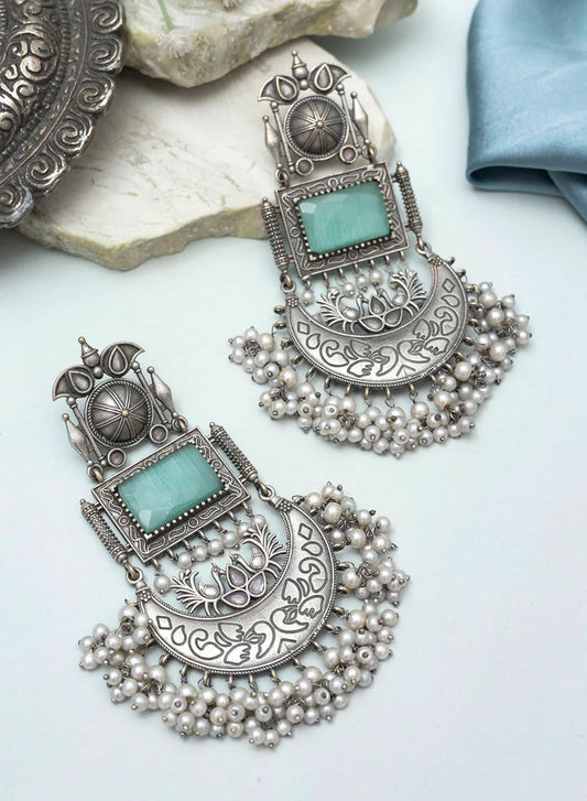 Oxidised Earrings
