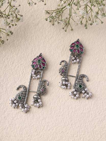 Opulent Ruby Earrings