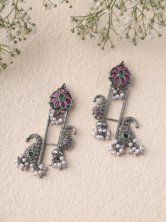 Opulent Ruby Earrings