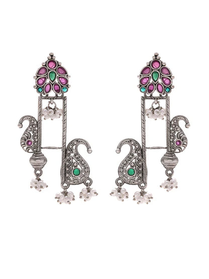 Opulent Ruby Earrings